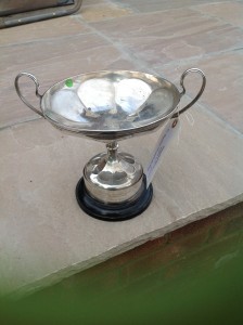 Always nice to come home with some silverware…..